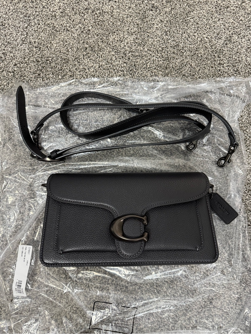 Coach Tabby Shoulder Bag 26 Pewter/Black